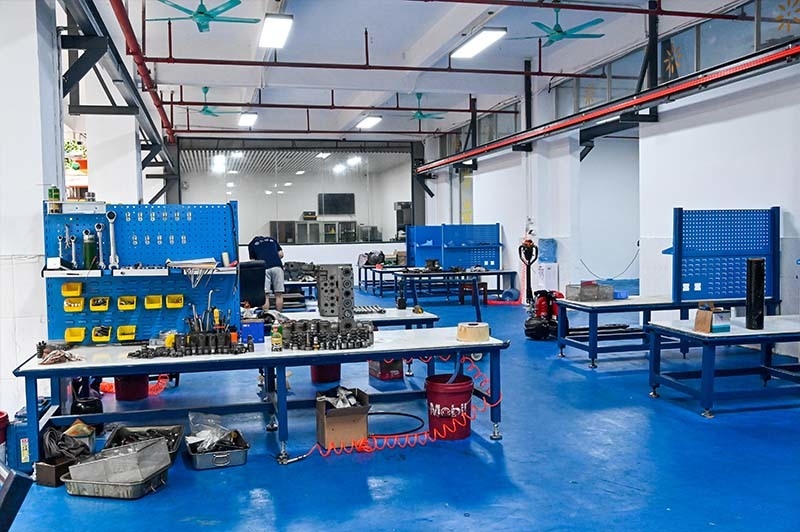 Guangzhou Tieqi Construction Machinery Co., Ltd. lini produksi produsen