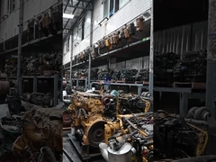 Isuzu 4HK1 Mesin Diesel 4 Stroke OHC Valvetrain 5.2L Displacement