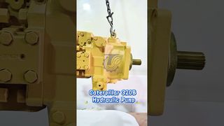 Pompa Hidrolik CAT 320B | Tampilan Suku Cadang Pra-Perakitan ?️#hydraulicpump #cat #assemblyprocess