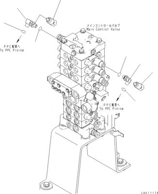 Excavator Hydraulic Main Control Valve
