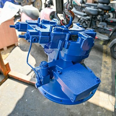 Pompa hidraulik penggali biru A8VO107 A8VO140 A8VO160 A8VO200 Untuk TQ Doosan Sanyi