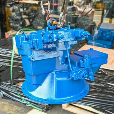 Pompa hidraulik penggali biru A8VO107 A8VO140 A8VO160 A8VO200 Untuk TQ Doosan Sanyi