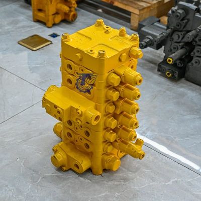 PC120-6 PC130-7 Komatsu Hydraulic Control Valve, 723-57-12306 Pengaturan klep