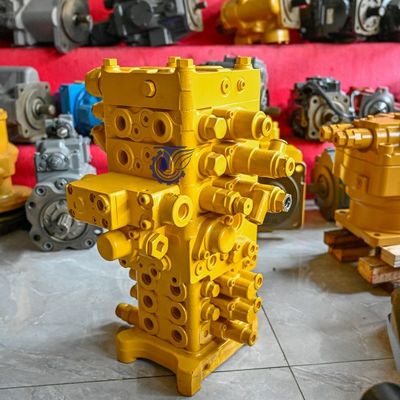 PC160LC-7 PC160-7 Control Valve Excavator Komatsu, 723-57-16100 Bagian Utama Ekskavator