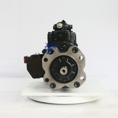 Hitam tahan lama KAWASAK Pompa Hidraulik, K3V63DTP-OE02 Excavator Bagian Pompa Hidraulik
