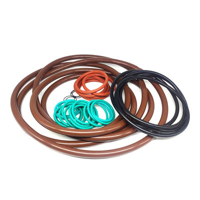 Karet Nitril Silikon O Ring Seal Stabil NBR FKM Bahan EPDM