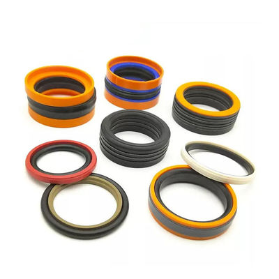 Silinder Piston Kit Perbaikan Hidraulik Multicolor Praktis PU Wiper