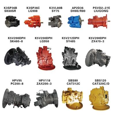 Hd1430 M5x180 Kato Swing Motor, 3040301836 Kato Bagian Excavator