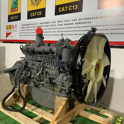 Isuzu 6BG1 6BG1T Diesel Engine Assembly Untuk Hitachi Zx200 ZX210 ZX230