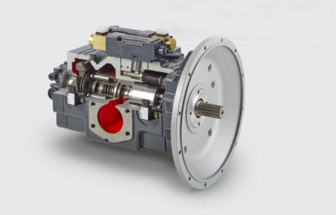 LG936 LG939 pompa hidrolik V90N180 pompa utama perakitan lempeng swash piston aksial pompa ganda perpindahan variabel