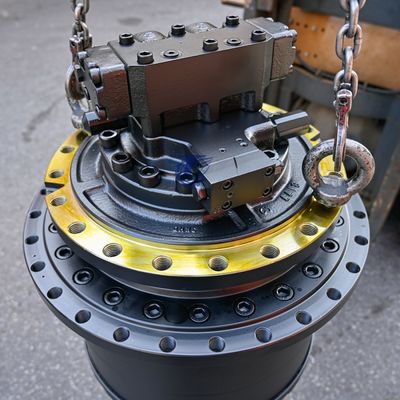 GM70 Final Drive 38Q8-41100 39Q8-40101 39Q8-40100 R290 R300 R340 motor perjalanan untuk suku cadang excavator Hyundai