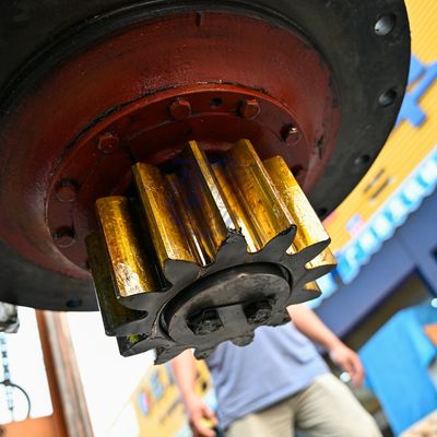 Penggerak Akhir HD1430 Kato Excavator Slewing Reducer Gearbox Pengurang Slewing