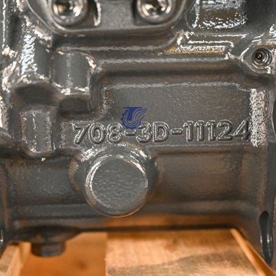 Komatsu D155A-6 Pompa Hidraulik 708-1L-00670 Pompa Pompa Utama Original Bagian Buldozer Regenerasi Perbaikan Komponen