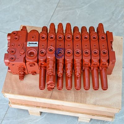 Katup kontrol Nachi DPK-T04-8P-DC-7815F untuk Hitachi EX55 ZAX60 Kobelco SK60 excavator