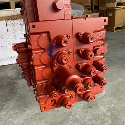 31N6-10110 KPM KMX15RA Untuk Hyundai R215-7 Red Hydraulic Control Valve Assembly