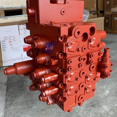31N6-10110 KPM KMX15RA Untuk Hyundai R215-7 Red Hydraulic Control Valve Assembly