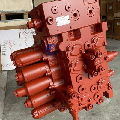 31N6-10110 KPM KMX15RA Untuk Hyundai R215-7 Red Hydraulic Control Valve Assembly