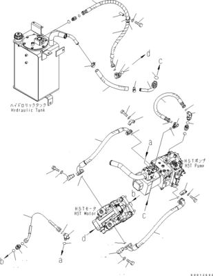 705-52-30960 720-1L-00010 720-1L-04160 720-1L-01010 Untuk Komatsu WA100-5 Pompa Piston HST Hidraulik