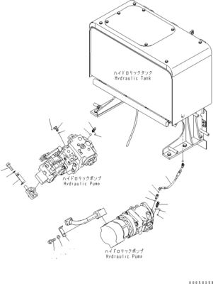 708-1L-00710 708-1L-01710 708-1L-04230 Untuk loader Komatsu Wa450-6 Wa470-6 Wa480-6 Pompa piston utama hidrolik