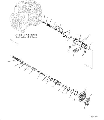 708-1g-00060 708-1g-01060 708-1g-04310 Untuk Komatsu Wa470-6 Wa480-6 Piston Hidrolik Pompa Utama Pompa Loader Asli