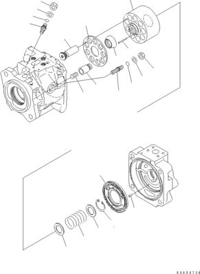 708-1W-00961 708-1W-01850 708-1W-00010 Untuk Komatsu