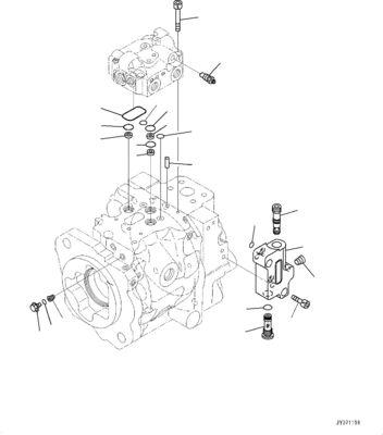 708-1U-00120 708-1U-00140 708-1U-00170 Untuk Komatsu WA380-6 WA430-6 Pompa hidraulik Pompa kemudi