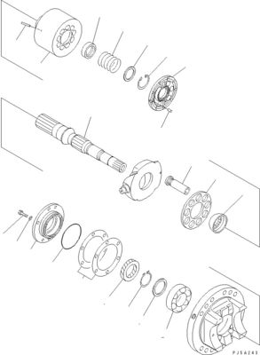 708-45-10204 708-4L-00910 708-45-11204 untuk Komatsu WA700-3 WA800-3 Pompa Hidrolik POMPA SAKLAR Asli Kualitas Tinggi