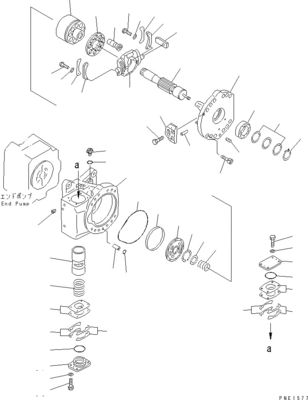 708-2L-00950 708-25-02044 708-2L-00951 708-2L-05420 Untuk Komatsu WA800-3 WA900-3 Pompa Loader Hidraulik Pompa Utama