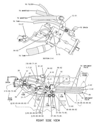 141-1462 1411462 Untuk CAT WHEEL LOADER 992G A11VO250 Hydraulic MAIN PUMP Pasang pasar kualitas tinggi Asli