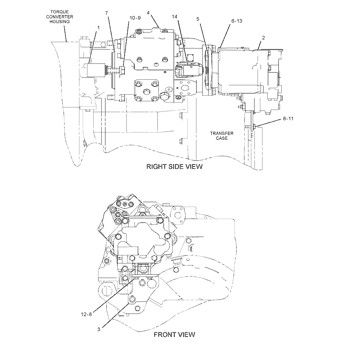 9T8346 9T-8346 0R8503 untuk CAT Track D8N D8R D8R II PUMPA GP-PISTON hidraulik PUMPA MAIN Pasang Kualitas tinggi