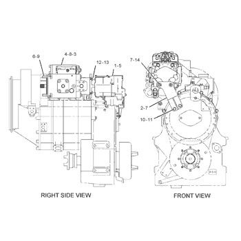 292-8767 10R7401 CA2928767 Untuk CAT LOADER 950H 962H IT62H PUMPA GP-PISTON hidraulik PUMPA MAIN Pasokan suku cadang kualitas tinggi