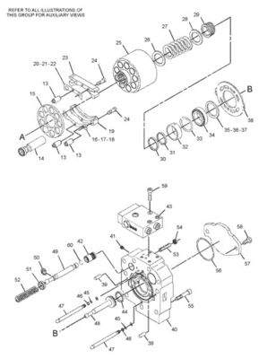 299-5790 20R3400 Untuk CAT Track D7R II D7R XR HPR135 PUMPA GP-PISTON IMPLEMEN KERUJUKAN hidraulik PUMPA MAIN Pasca pasar