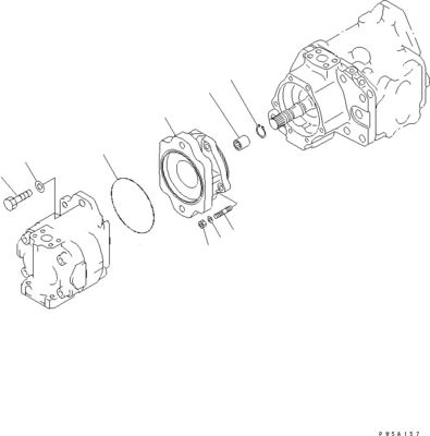 708-1L-00300 R7081L00300 708-1L-01310 708-1L-04010 Untuk Bulldozer Komatsu D275AX-5 POMPA PERALATAN KERJA Hidrolik Asli