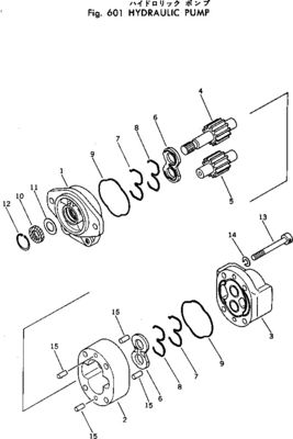 705-12-32110 Untuk Komatsu Bulldozer D37PX-21 D37EX-21 D31S-17 D31PX-21 Pompa Hidraulik Pompa Piston Aftermarket