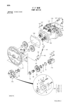 9275113 9275112 Untuk Hitachi Excavator Beroda ZX170W-3 ZX170 Pompa Utama Hidraulik