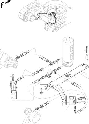 65489140 Untuk Komatsu Excavator PC3000-6 4000-6 7000-6 8000-6 Hydraulic TRAVEL MOTOR Drive Motor