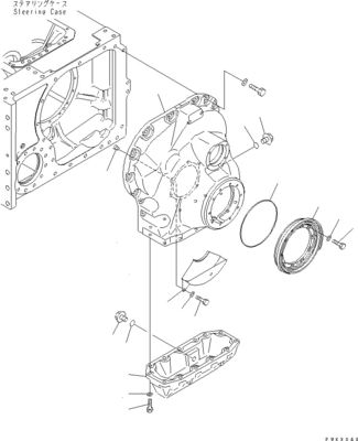 134-27-00112 134-27-00111 134-27-00110 Penggali Final Drive Untuk Komatsu Bulldozer D61EX-12 D61E-12