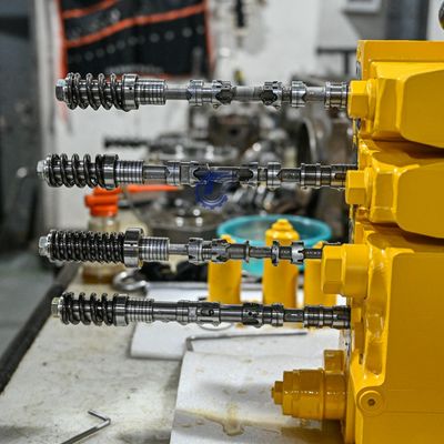 709-12-11808 709-12-11800 709-12-11802 709-12-11803 Untuk Komatsu WA800-3E0 WA900-3 WD900-3 WHEEL LOADERS Hidraulik Klep Kontrol Utama Bagian Mesin Konstruksi Pasang Pasar Kualitas tinggi Original