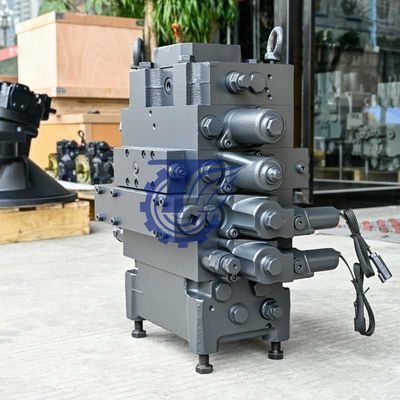 723-43-12100 7234312100 723-43-12101 Untuk Komatsu WA500-6 WA500-6R Wheel Loader Bagian Katup Kontrol Utama Hidrolik Aftermarket Asli