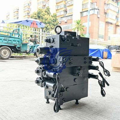 723-43-12100 7234312100 723-43-12101 Untuk Komatsu WA500-6 WA500-6R Wheel Loader Bagian Katup Kontrol Utama Hidrolik Aftermarket Asli