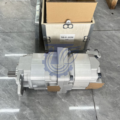 7055130290 705-51-30290 untuk Komatsu D155AX-5 D155A-3 D155A-5 Buldozer Buldoser Pompa Pompa Gear Hidraulik Aftermarket Remanufaktur Asli OEM Brand New