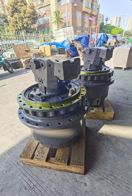 SANY SY365C Excavator Parts Travel Assembly Assembly Final Drive A6VE107H23/63W-VZL22XB-S Perjalanan perjalanan motor gearbox aftermarket asli