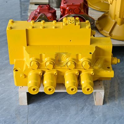 723-63-12101 723-63-12100 723-63-11104 Katup kontrol utama hidrolik untuk Komatsu D65E D65E-12 D85E D85ESS Excavator Wheel Loader Parts Aftermarket Asli