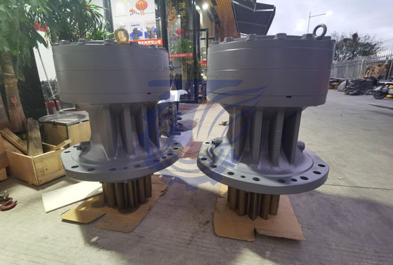 YB60002028 YB60001486 YB60001906 Motor Swing Hydraulic Swing Gearbox Swing REDUCTION Gear Swing Device (BAKER) Untuk HAITCHI EX1200-7 EXCAVATOR PARTS mesin tahan lama aftermarket Asli