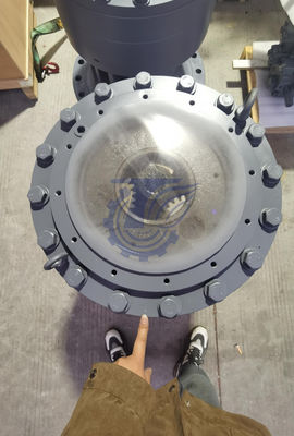 YB60002028 YB60001486 YB60001906 Motor Swing Hydraulic Swing Gearbox Swing REDUCTION Gear Swing Device (BAKER) Untuk HAITCHI EX1200-7 EXCAVATOR PARTS mesin tahan lama aftermarket Asli