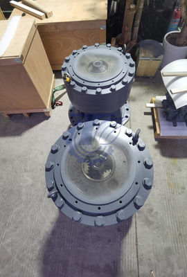 YB60002028 YB60001486 YB60001906 Motor Swing Hydraulic Swing Gearbox Swing REDUCTION Gear Swing Device (BAKER) Untuk HAITCHI EX1200-7 EXCAVATOR PARTS mesin tahan lama aftermarket Asli