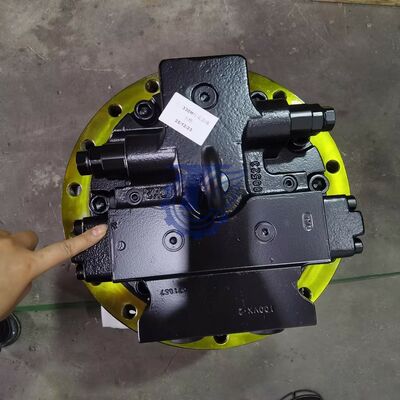 Final Drive Assembly A6VE107EP2 63W-VZL017FA-SK For SANY SY485 SY550 Excavator Travel Motor